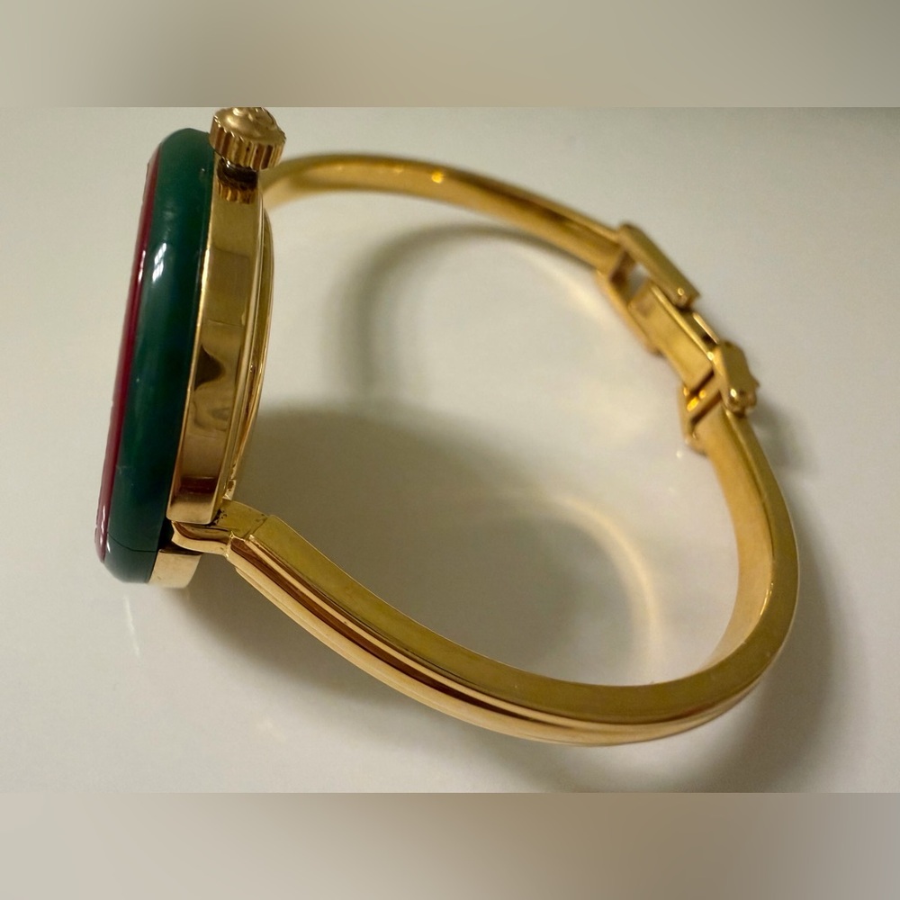 Mint~Prestige~Gucci Interchangeable Bezel Bracelet Bangle Watch with Box/Papers - Picture 7 of 17